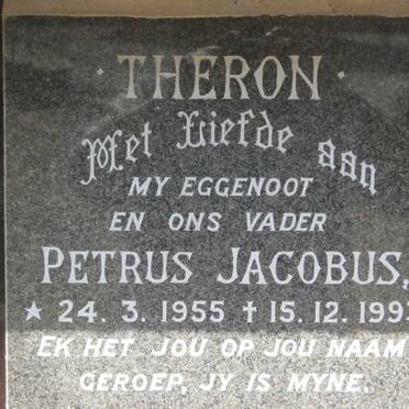 THERON Petrus Jacobus 1955-1993