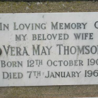 THOMSON Vera May 1903-1964