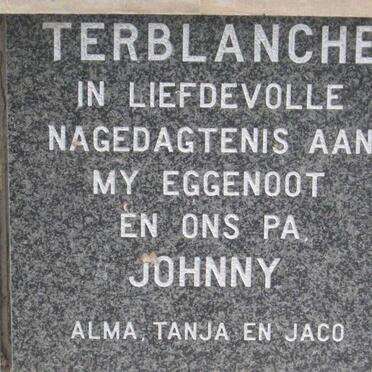 TERBLANCHE Johnny 