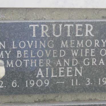 TRUTER Aileen 1909-1984