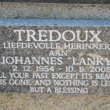 TREDOUX Johannes  1954-2005