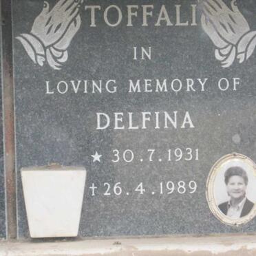 TOFFALI Delfina 1931-1989