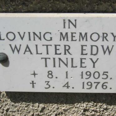 TINLEY Walter Edwin 1905-1976
