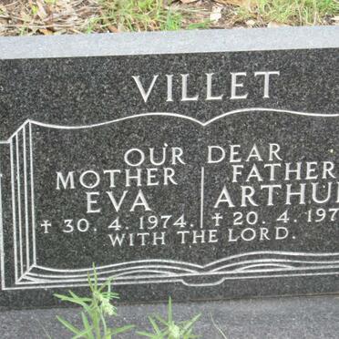 VILLET Arthur -1975 &amp; Eva 1974