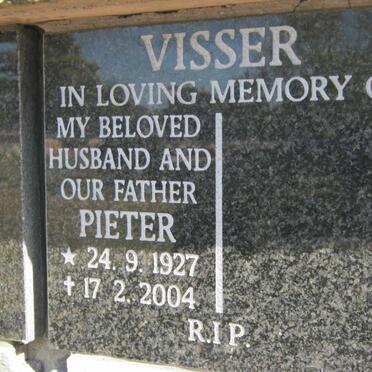 VISSER Pieter 1927-2004