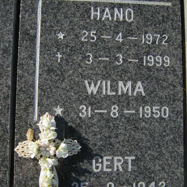 VICTOR Hano 1972-1999 :: VICTOR Wilma 1950- :: VICTOR Gert 1942-