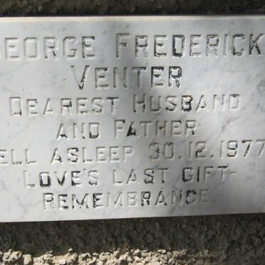 VENTER Frederick -1977