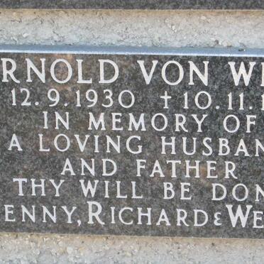 WELL Arnold, von 1930-1995