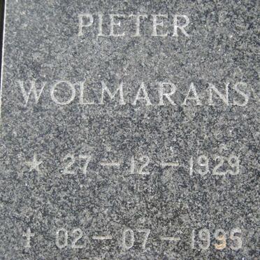 WOLMARANS Pieter 1929-1995