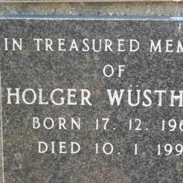 WUSTHOFF Holger 1963-1993