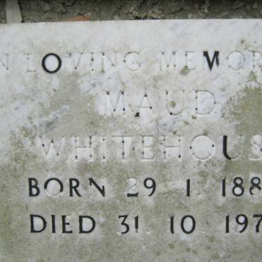 WHITEHOUSE Maud 1884-1972