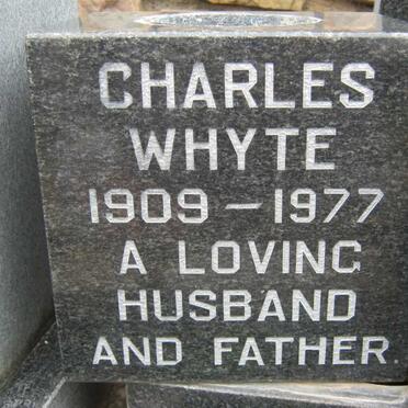 WHYTE Charles 1909-1977