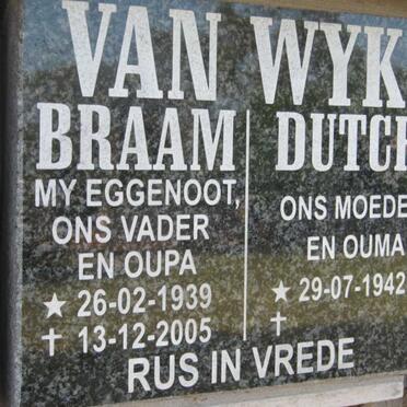 WYK Braam, van 1939-2005 &amp; Dutch 1942-