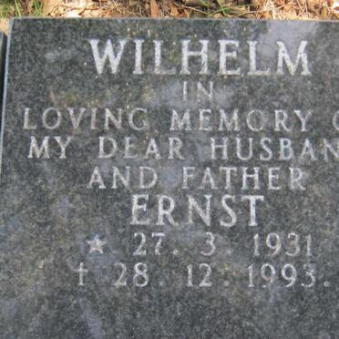 WILHELM Ernst 1931-1995