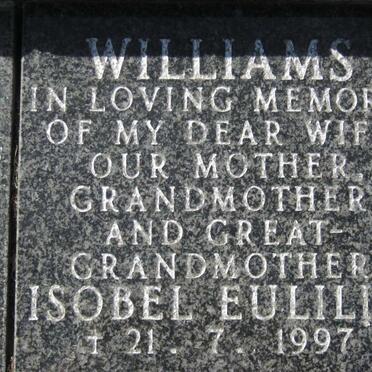 WILLIAMS Isobel Eulilia -1997