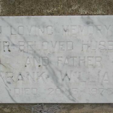 WILLIAMS Frank -1978