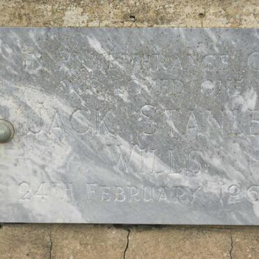 WILLS Jack Stanley -1965