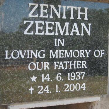 ZEEMAN Zenith 1937-2004