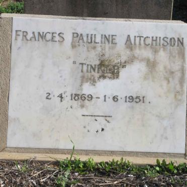 AITCHISON Frances Pauline 1869-1951