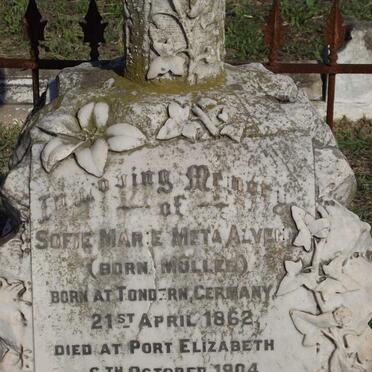 ALVEN Sofie Marie Meta 1862-1904