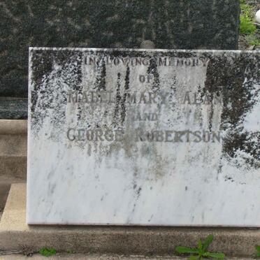 ALLAN Mabel Mary :: ROBERTSON George