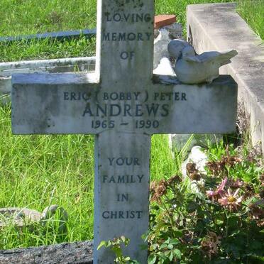 ANDREWS Eric Peter 1965-1990