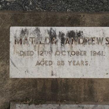 ANDREWS Matilda -1941