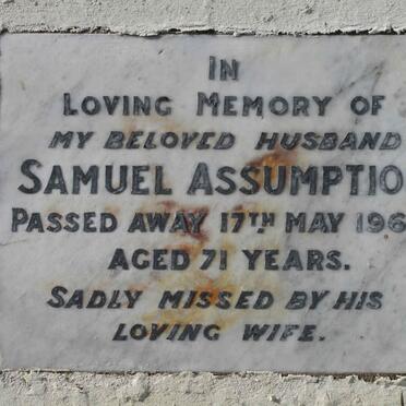 ASSUMPTION Samuel -1960