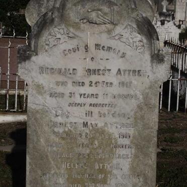 ATTREE Helene -1918 :: ATTREE Reginald Ernest -1917 :: ATTREE Ernest Max -1918