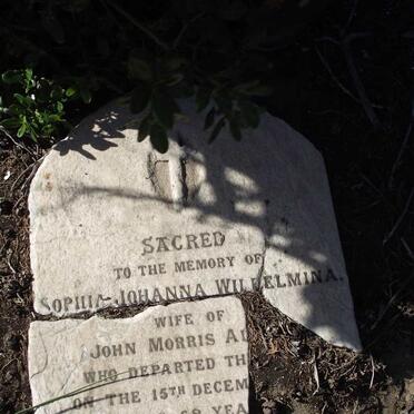 A? Sophia Johanna Wilhelmina