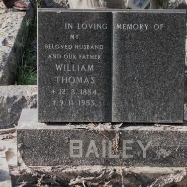 BAILEY William Thomas 1884-1953