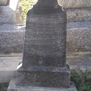 BALE John Edward 1871-1915