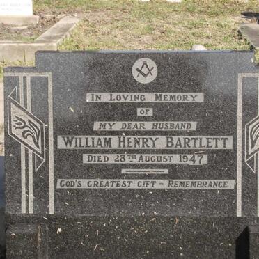 BARTLETT William Henry -1947