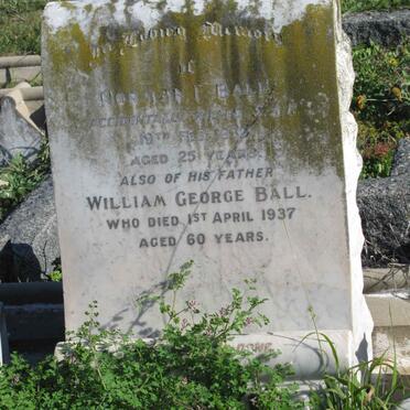 BALL Norman F. -1932 :: BALL William George -1937