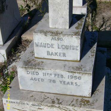 BAKER Maude Louise -1956