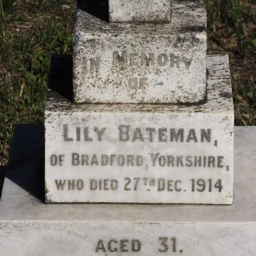 BATEMAN Lily -1914