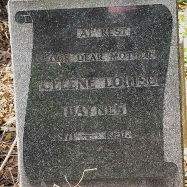 BAYNES Celene Louise 1871-1951