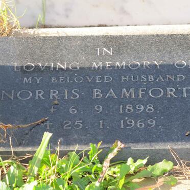 BAMFORTH Norris 1898-1969