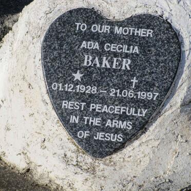 BAKER Ada Cecilia 1928-1997