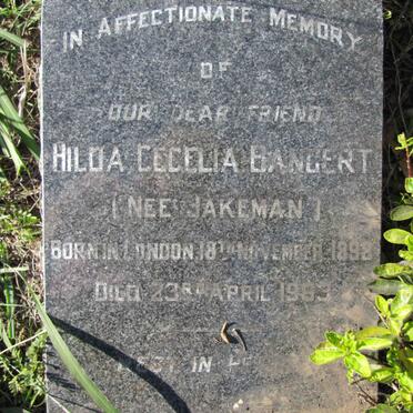 BANCERT Lydia Cecilia nee JAKEMAN 1898-1983