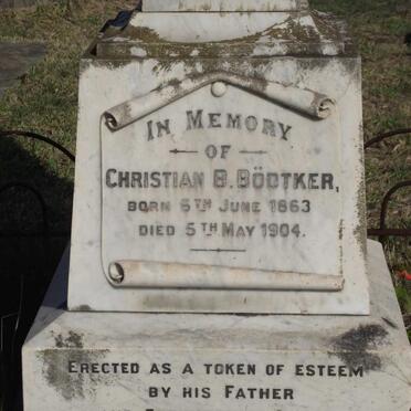 BODTKER Christian B. 1863-1904
