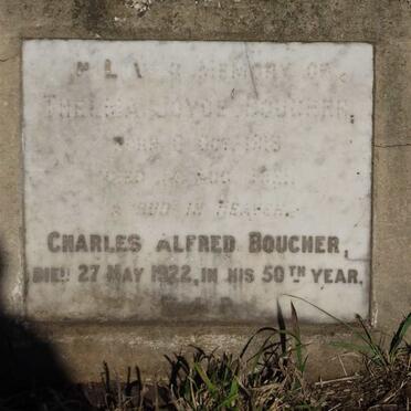 BOUCHER Thelma Joyce 1918-1921 :: BOUCHER Charles Alfred -1922