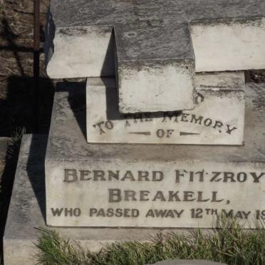 BREAKELL Bernard Fitzroy -1930