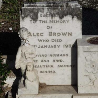 BROWN Alec -1939