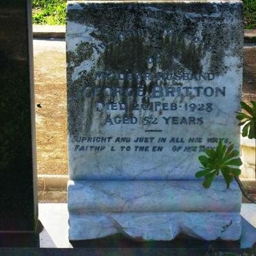 BRITTON George -1928