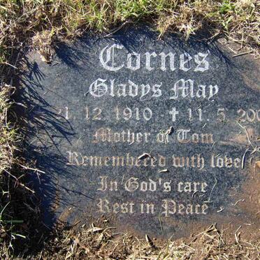 CORNES Gladys May 1910-2002
