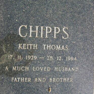 CHIPPS Keith Thomas 1929-1994