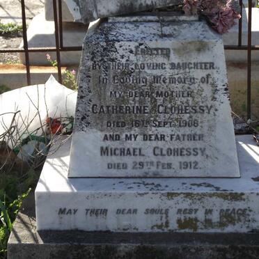 CLOHESSY Michael -1912 &amp; Catherine -1908