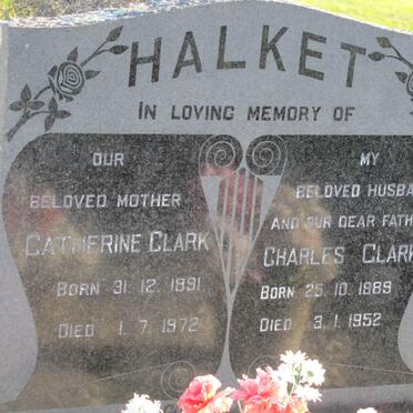 CLARK Charles 1889-1952 &amp; Catherine1891-1972