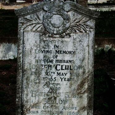 CLULOW Joseph -1933 &amp; Egenaas S.J. 1869-1949 